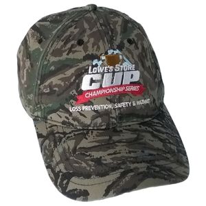 Lowe's Cap Hat Adult Store Cup Championship Series Strap Back Camo